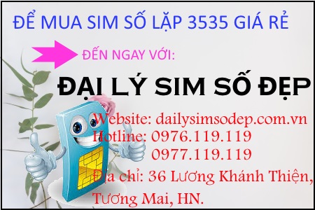 Cách mua sim số lặp 3535 giá rẻ