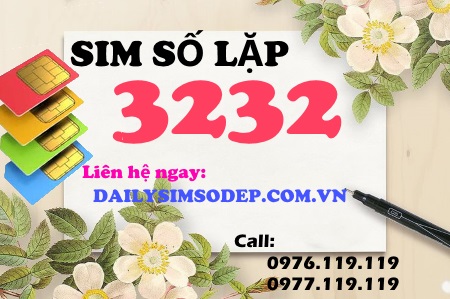 Cách mua sim số lặp 3232 giá rẻ