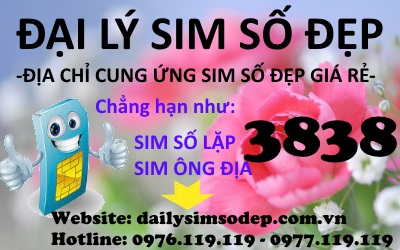 Cách mua sim số lặp 3838 giá rẻ