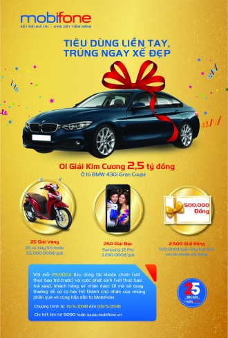 Nhận quà khủng cùng MobiFone