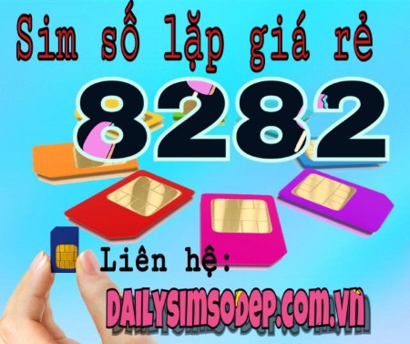 Cách mua sim số lặp 8282 giá rẻ