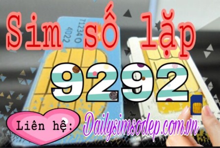 Cách mua sim số lặp 9292 giá rẻ