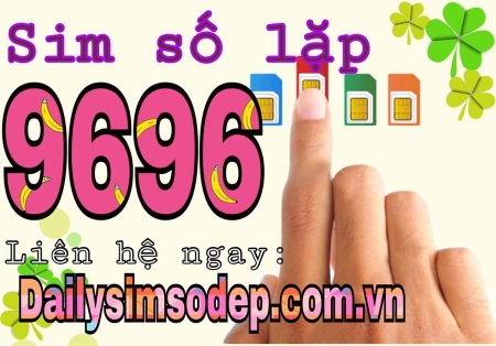 Cách mua sim số lặp 9696 giá rẻ