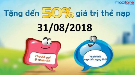 Ưu đãi lên tới 50% dành cho thuê bao MobiFone trong ngày 31/8
