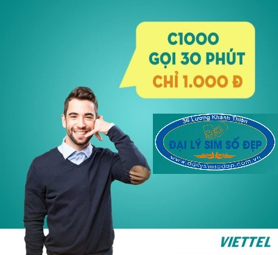 Gói cước C1000 giúp khách hàng gọi điện 30 phút chỉ với 1000đ