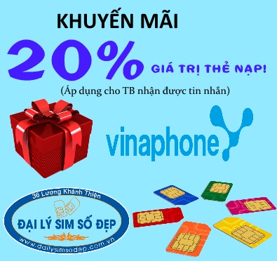 Nhận ưu đãi cùng Vinaphone trong ngày 11/9 với 20% giá trị thẻ nạp