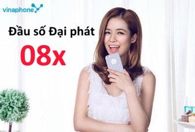 Đầu số 08x là đầu số đại phát của Vinaphone