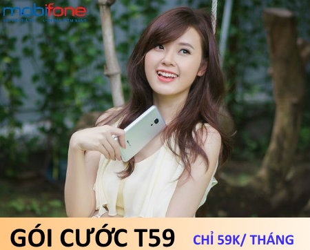 Gọi điện thả ga cùng gói cước T59 MobiFone