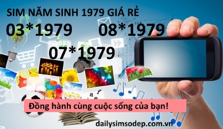 Sim năm sinh 1979 giá rẻ đầu số 03, 08, 07 mới