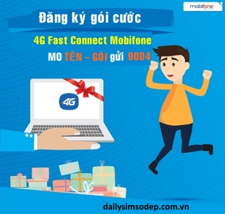 Lướt web thả ga cùng sim Fast Conect MobiFone với các gói cước 3G/ 4G hấp dẫn
