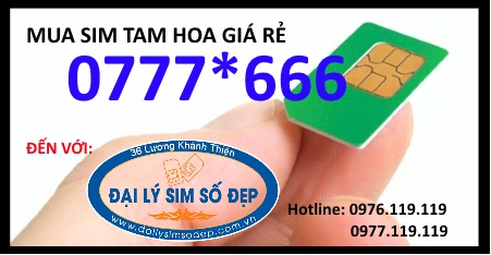 Cách mua sim MobiFone đầu số 0777 đuôi 666 giá rẻ