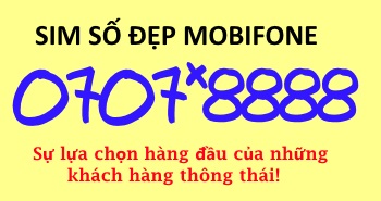 Sim 0707*8888 mang nhiều ưu điểm vượt trội từ ý nghĩa đến hình thức
