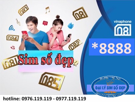 Đại lý sim số đẹp là địa chỉ bán sim số 08*8888 chuyên nghiệp