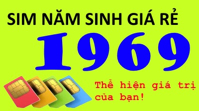 Sim năm sinh 1969 giá rẻ