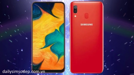 Galaxy A30 trình làng tại phân khúc tầm trung với sắc đỏ nổi bật