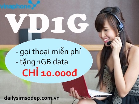 Gói cước VD1G tích hợp nhiều ưu đãi hấp dẫn