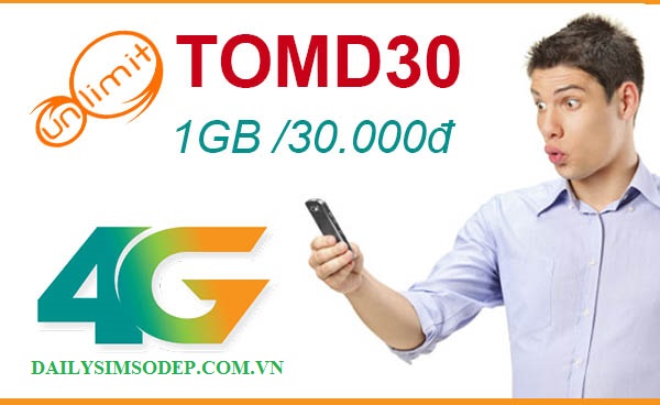 Dùng gói TOMD30 Viettel không lo hết hạn sử dụng