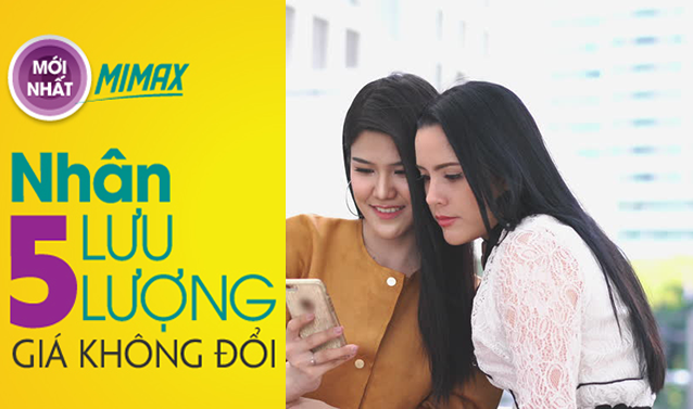 Mimax70 Viettel nhân 5 lần dung lượng giá không đổi chỉ 70.000đ