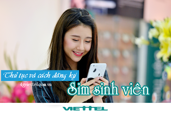 Làm thế nào để hòa mạng sim sinh viên Viettel?