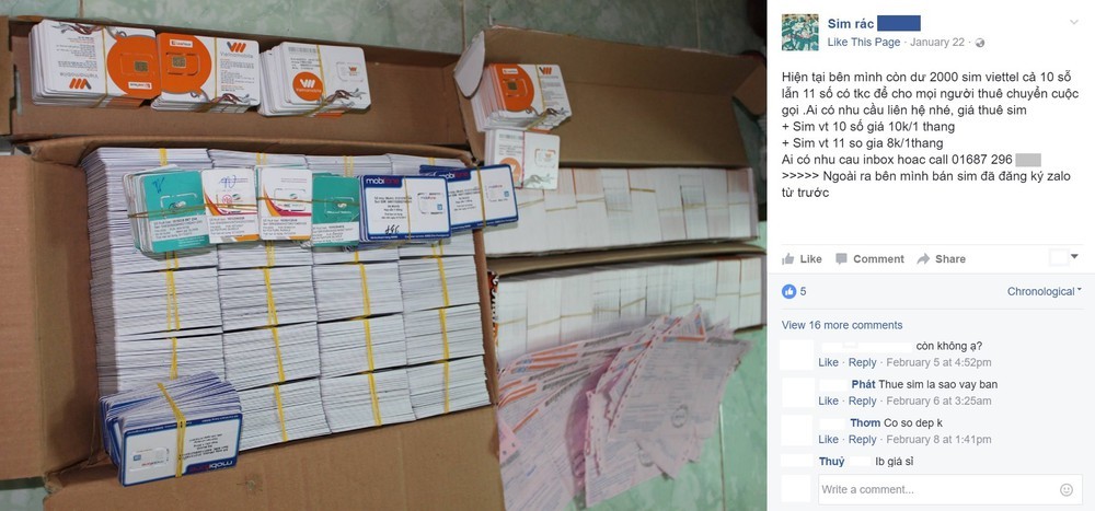 Tìm ra 15,4 triệu SIM nghi là SIM kích hoạt sẵn