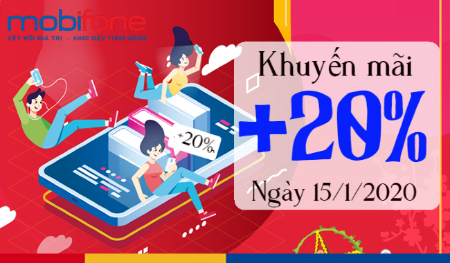 khuyen mai nap tien mobifone