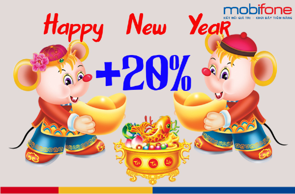 Khuyến mãi MobiFone 20% toàn quốc ngày 30/1/2020