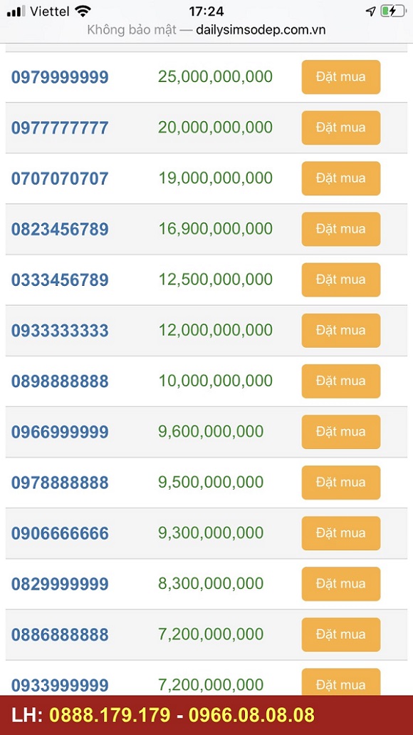 So phan lan dan cua nhung SIM dien thoai sieu VIP tung gay bao MXH