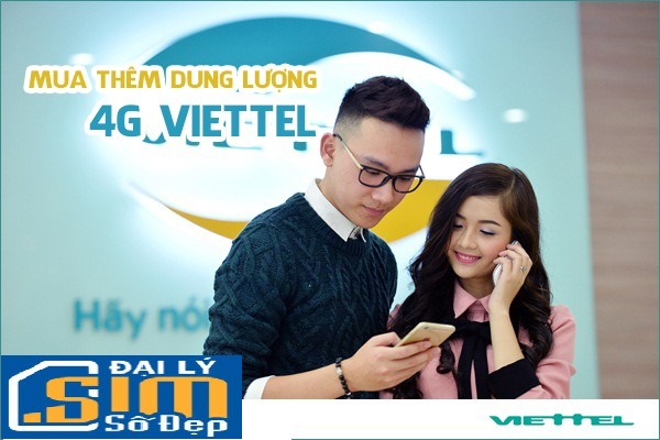 Cách đăng ký mua thêm dung lượng 4G Viettel cho sim 4G