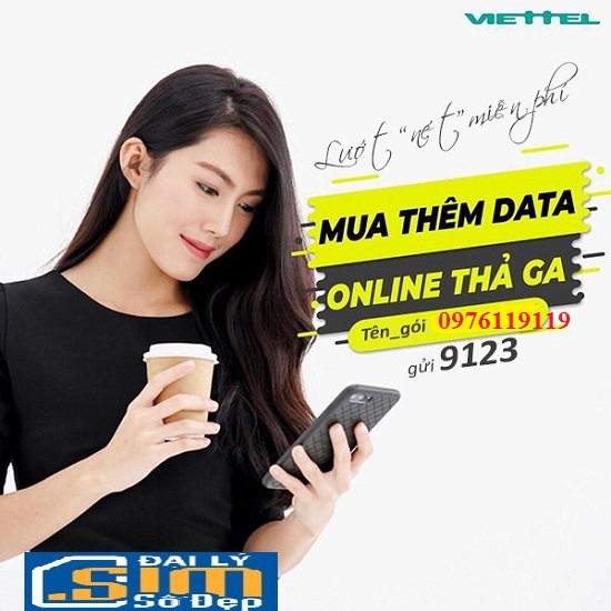 Cách mua thêm dung lượng 4G Viettel tốc độ cao