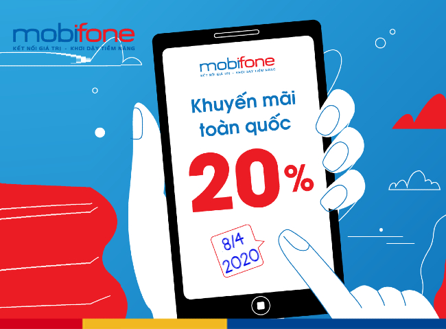 Mobifone khuyen mai the nap ngay vang