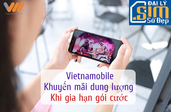 vietnamobile khuyen mai dung luong data khi gia han cac goi goi 3g 4g