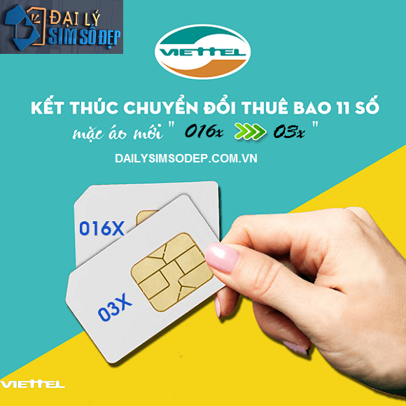 Đầu số 0163 chuyển thành đầu sim 11 số nào