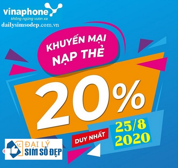 vinaphone khuyen mai ngay 25.8.2020