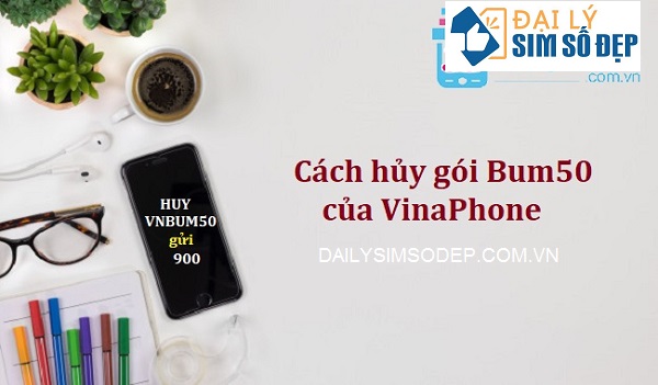 Cách hủy gói Bum50 của VinaPhone