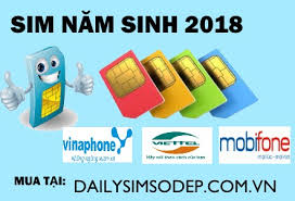 Sim năm sinh 2018, sim đuôi 2018 giá rẻ