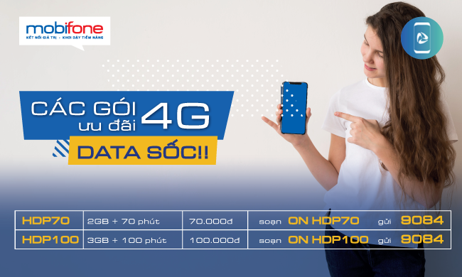 Các gói cước 4G MobiFone không giới hạn