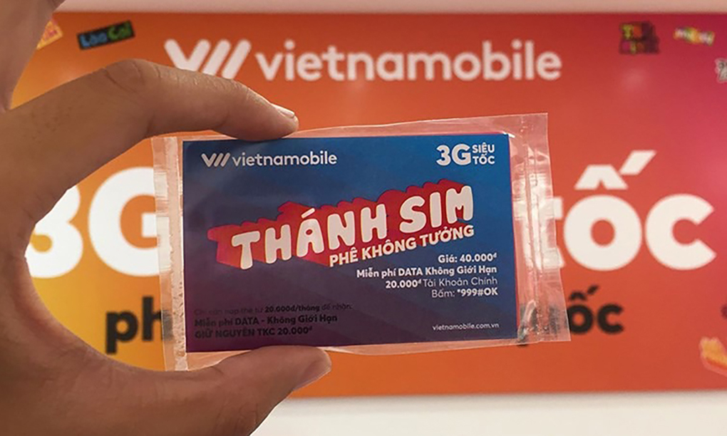 Một bộ hòa mạng giá rẻ của Vietnamobile từng rất hút khách trên thị trường.