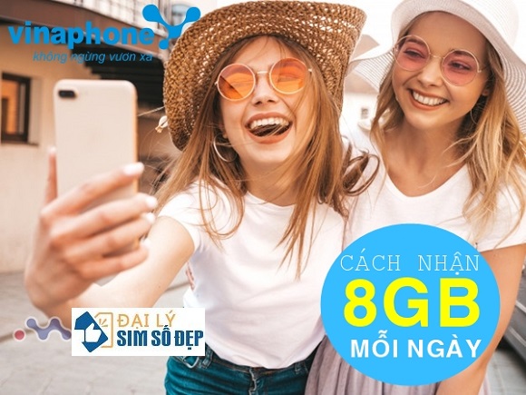 Cách đăng ký 8GB/ ngày cho sim Vinaphone siêu Hot 