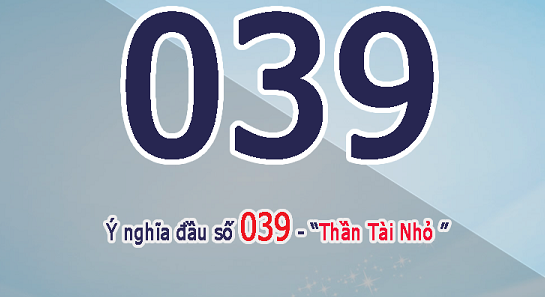 Đầu số 039 là mạng gì?
