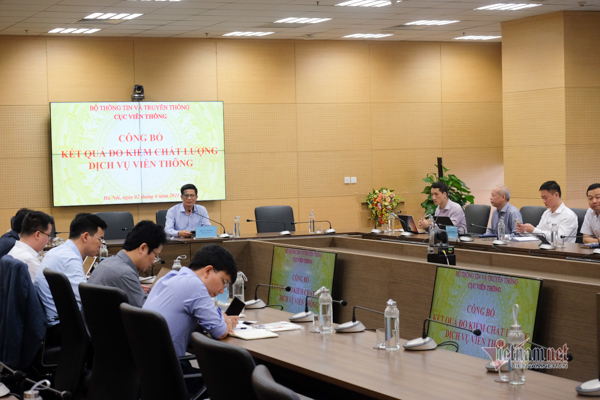 Công bố chất lượng mạng Viettel, VinaPhone, MobiFone và Vietnamobile