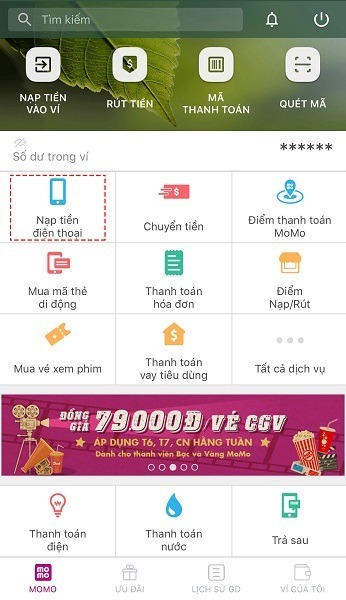 Cách nạp tiền Viettel, Cách nạp card thẻ cào Viettel miễn phí