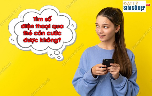 Tìm số điện thoại qua thẻ căn cước được không?