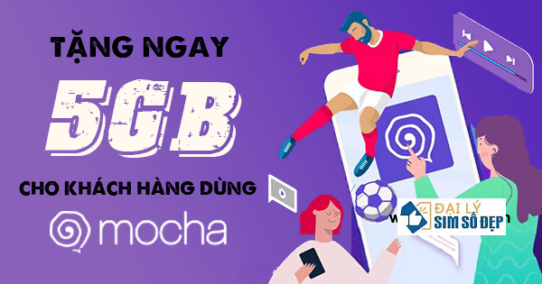 .Mocha Free 5G Viettel tặng miễn phí 5GB data