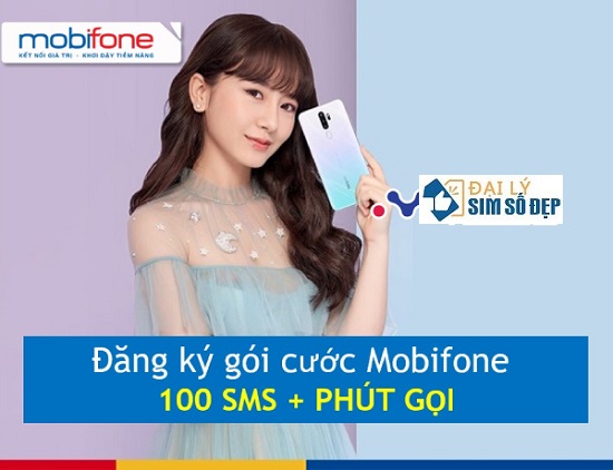 cách đăng ký gói cước Mobifone 100SMS kèm phút gọi