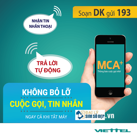 Đăng ký cuộc gọi nhỡ Viettel 2017 - Dịch vụ MCA Viettel