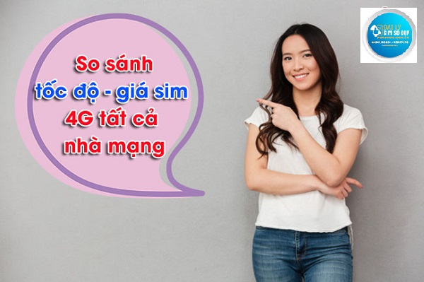 So sánh sim 4G của các nhà mạng
