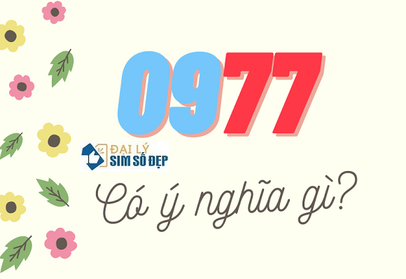 Ý nghĩa đặc biêt đằng sau đầu số 0977