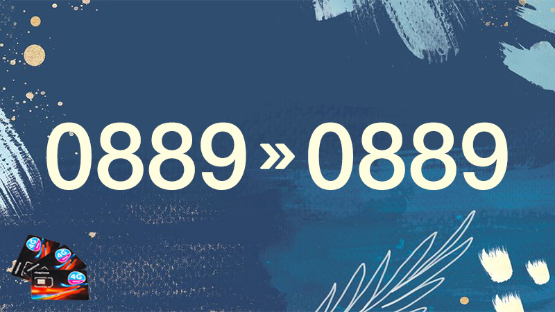 Ý nghĩa của đầu số 0889