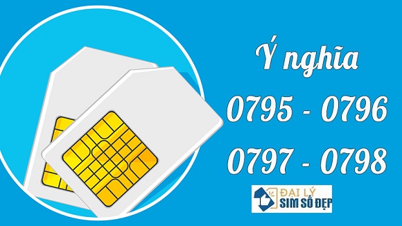 Ý nghĩa đầu số 0795, 0796, 0797, 0798