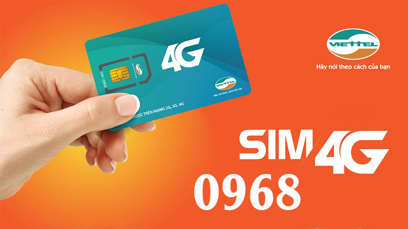 SIM đầu số 0968 thuộc nhà mạng Viettel